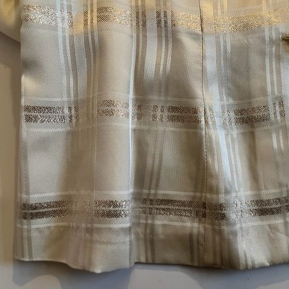 Cream and Gold Holiday Vest Top - *NWT - Size 6 - Picture 2 of 5